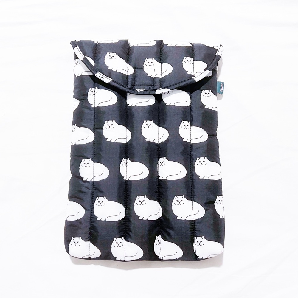 BAGGU Fluffy Cat 13” Puffy Laptop Sleeve